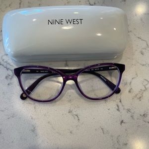 Nine West purple glasses